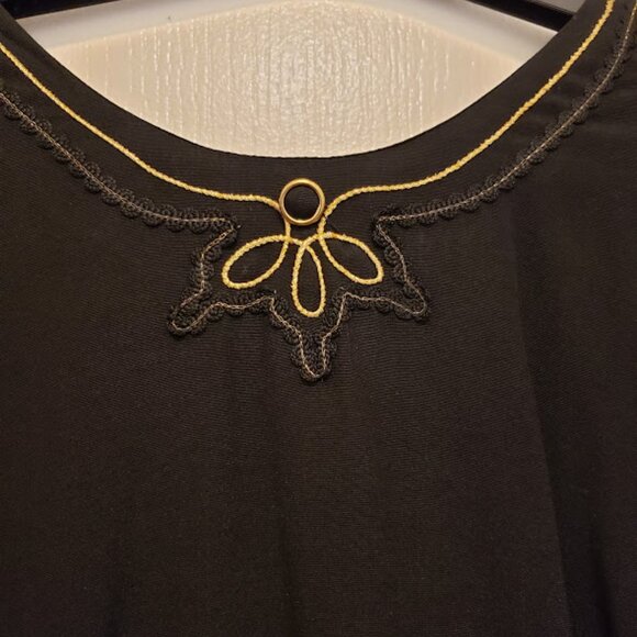 Vintage Black Pencil Dress - Picture 11 of 13